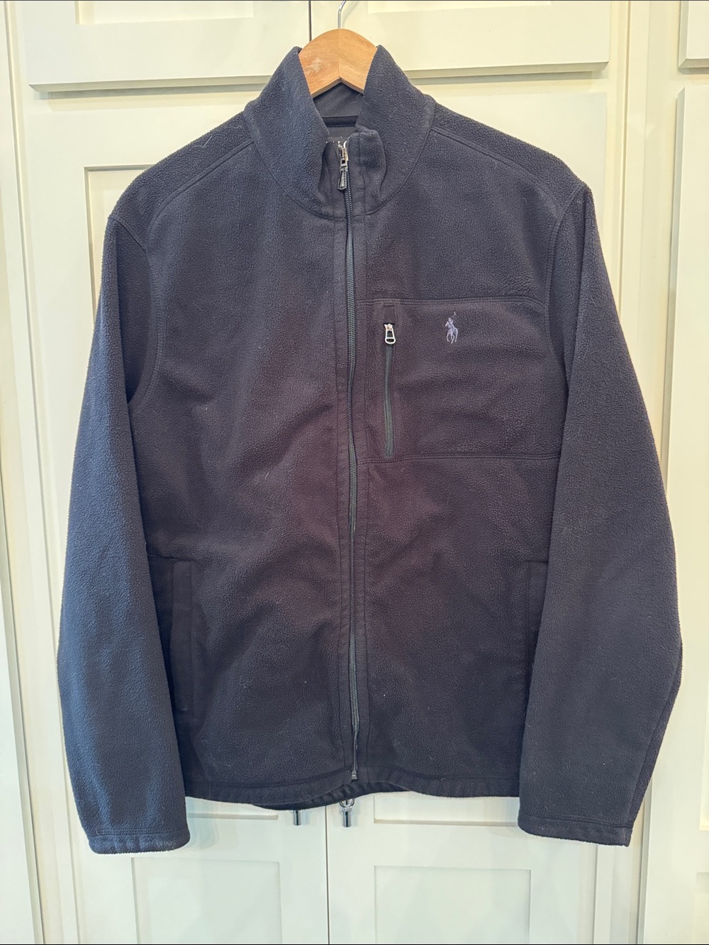 POLO by Ralph Lauren Black Full-Zip Performance Fleece Jacket